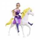 DISNEY PRINCESS FASHION DOLLS - SPARKLE PRINCESS & HORSE (C, R)
