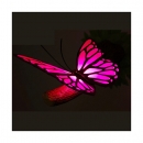 PINK 3D BRANCH WITH BUTTERFLY