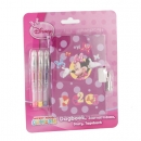 DIARY AND 3 GELL PENS MINNIE